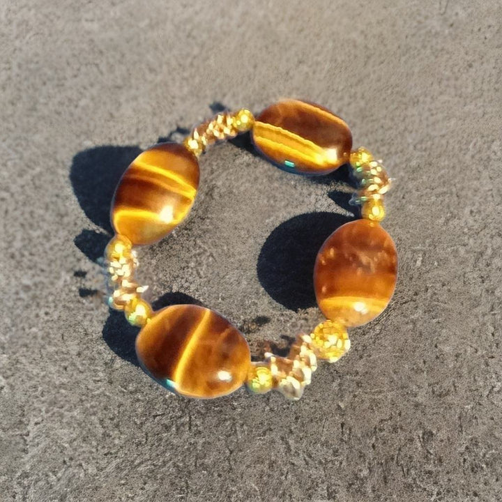 Brown and Gold Bracelet